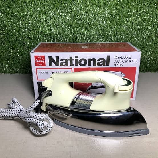 National Dry Clothes Iron 0