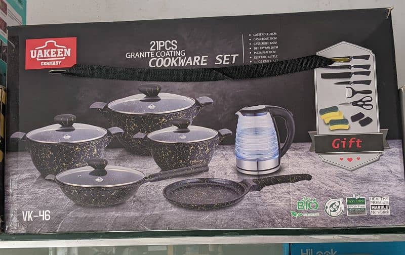 kitchen Granite cookware set 0