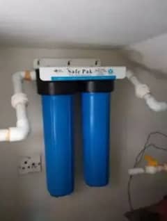 New Safe Pak Double Stage 20" Jumbo  Water Filter System