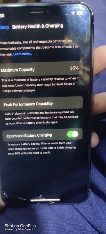 iPhone 11 Pro Max for sale 512GB Jv Battery health 95 good timing 5