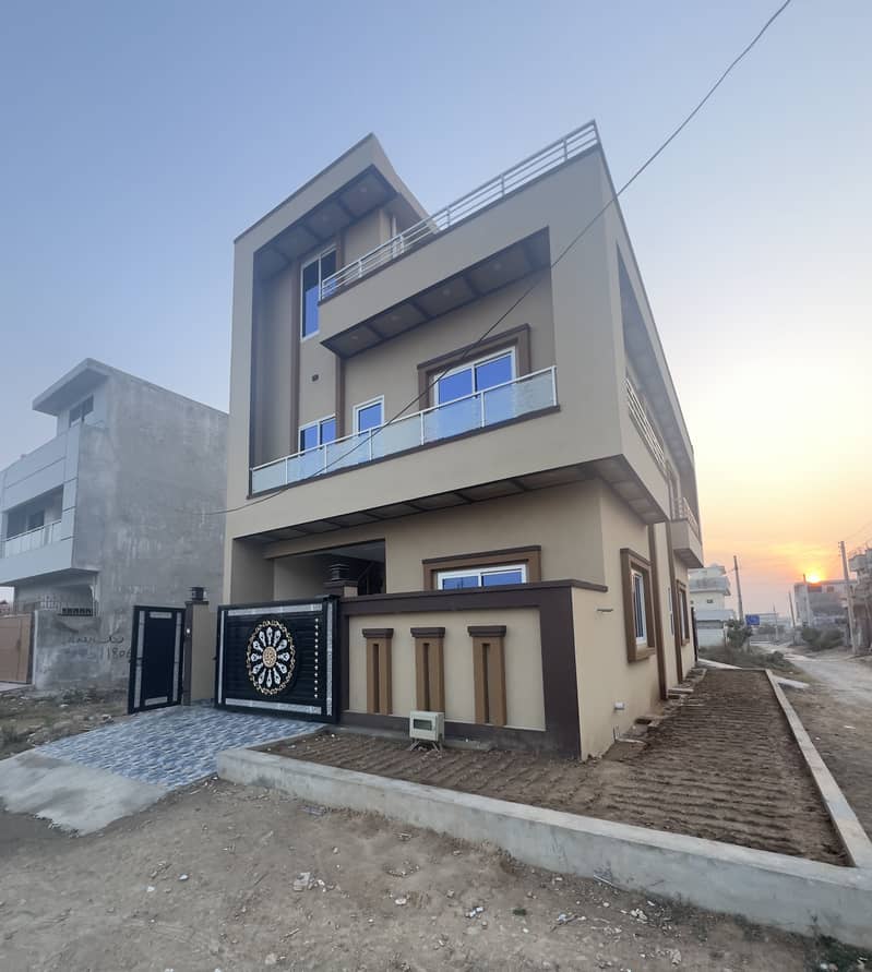 5 Marla Brand New Corner House For Sale In CDA Sector I -14/4 Islamabad 1