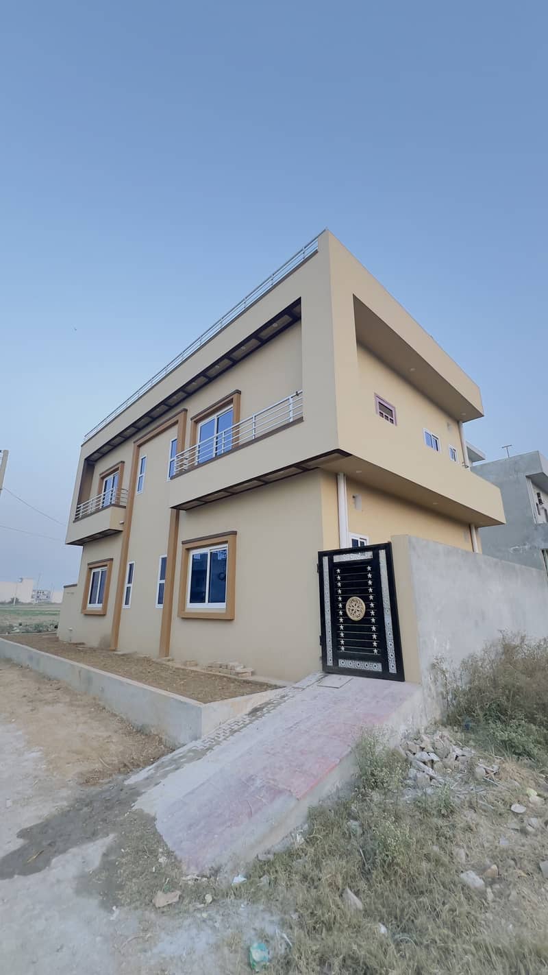 5 Marla Brand New Corner House For Sale In CDA Sector I -14/4 Islamabad 13