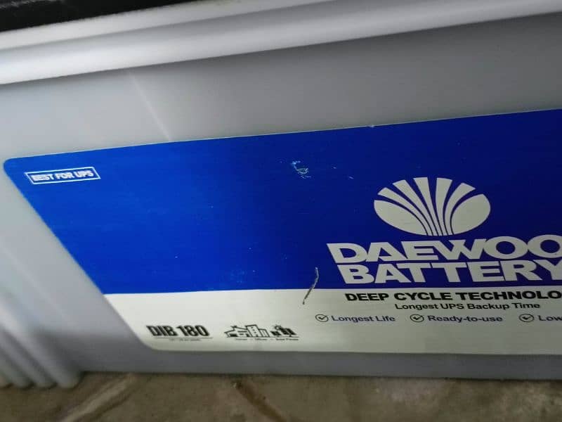 DAEWOO DIB-180 in perfect condition (Daewoo Battery) 0