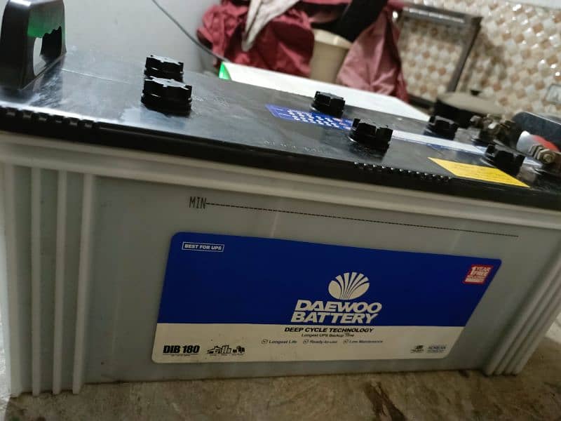 DAEWOO DIB-180 in perfect condition (Daewoo Battery) 5