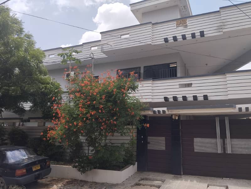 House is available for sale in gulistane jauhar block 7 near Safora chowrangi 3