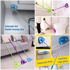 MicroFibre Telescopic Rod Triangle Mop