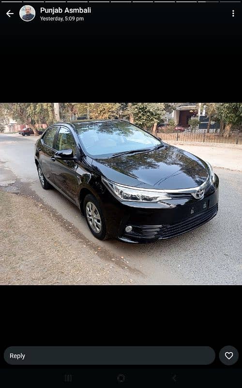 Toyota Corolla XLI 2019 0