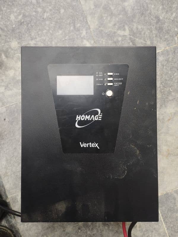 VERTEX SERIES (HVS-2414SCC) UPS SOLAR SUPPORTED INVERTER 0