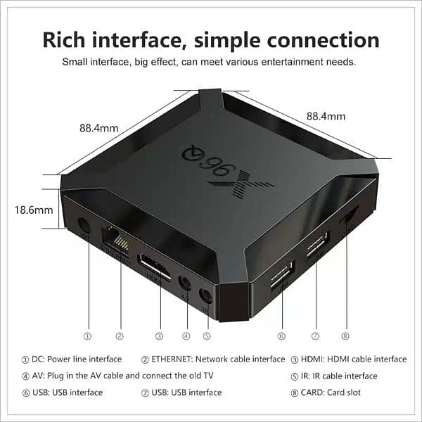 ANDROID TV DEVICE X96Q 1