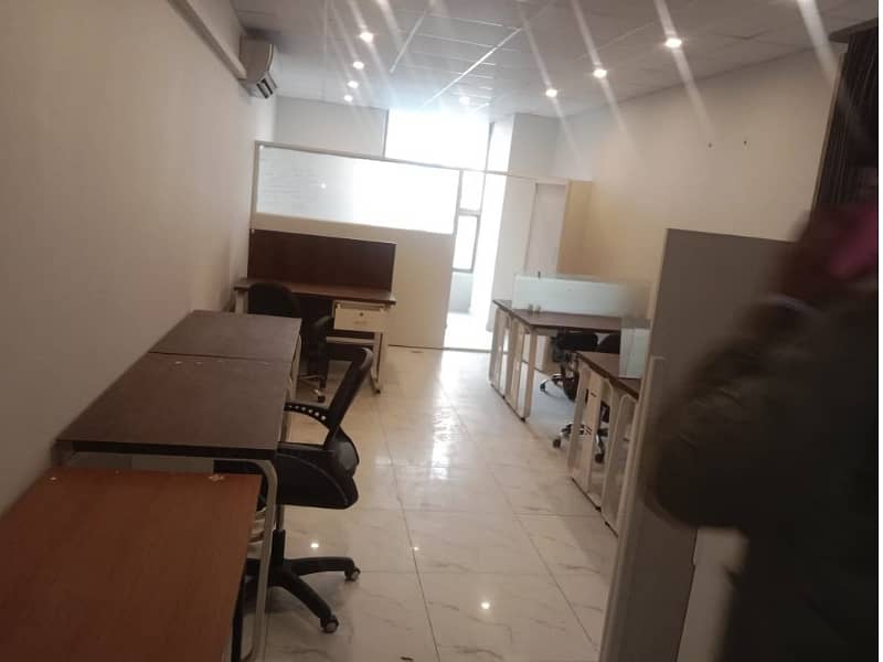 Investment Corridor and Builders offer Area 470 Square feet corporate office Available for rent in Gulberg 3 Lahore 1