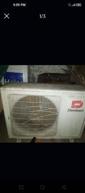 dawlance 1.5 ton ac non inverter good condition 1