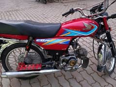 Honda CD 70 2019 model lush condition