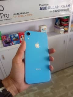 Xr blue colour with one silicone cover non pta