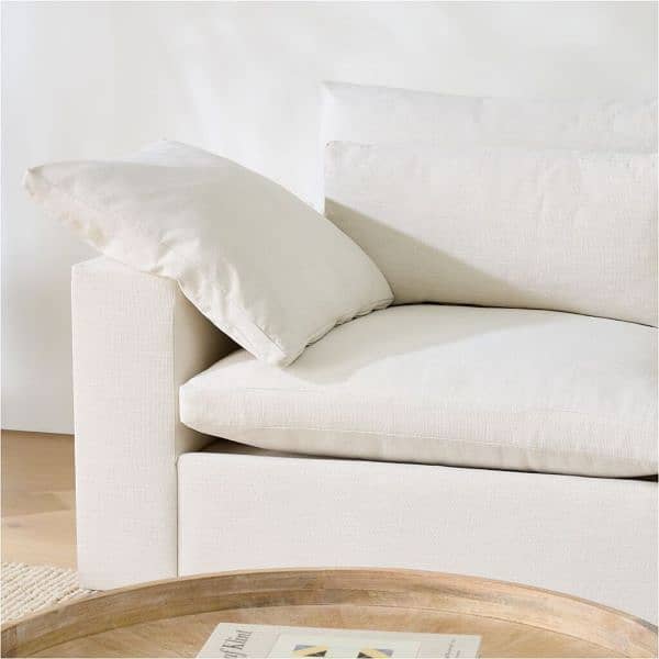 Beige Haven L-Shape Sofa: Modern Elegance Meets Unmatched Comfort 1