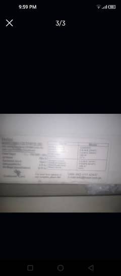 Haier 1 ton ac non inverter good condition