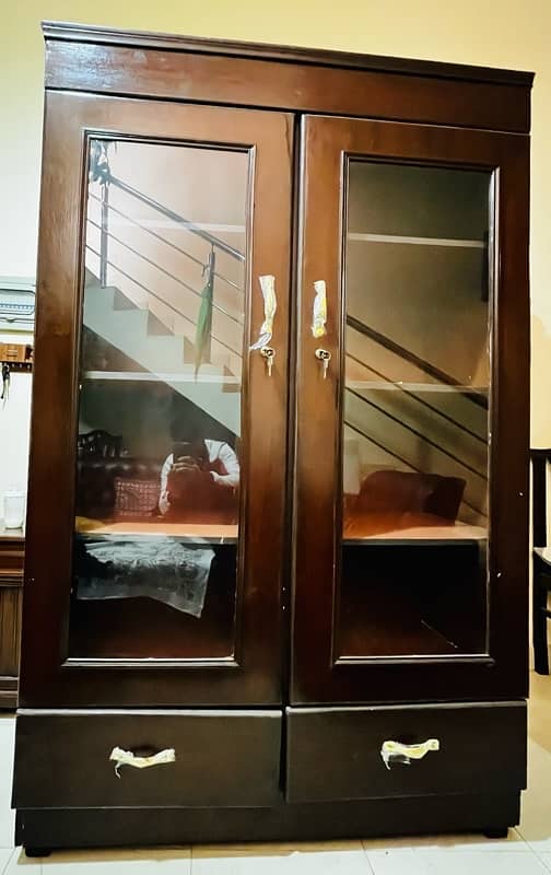 Wooden Showcase ununsed for sale in cheap price 0