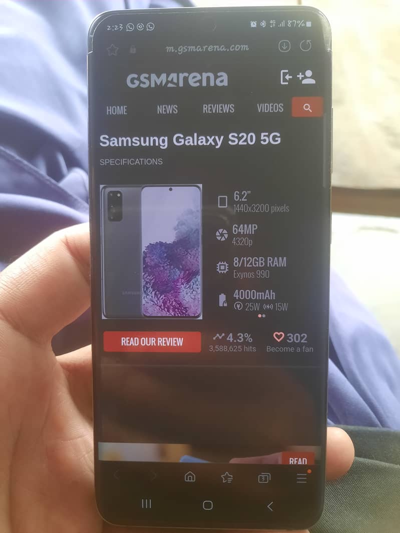 samsung galaxy s20 5g 12.128 5