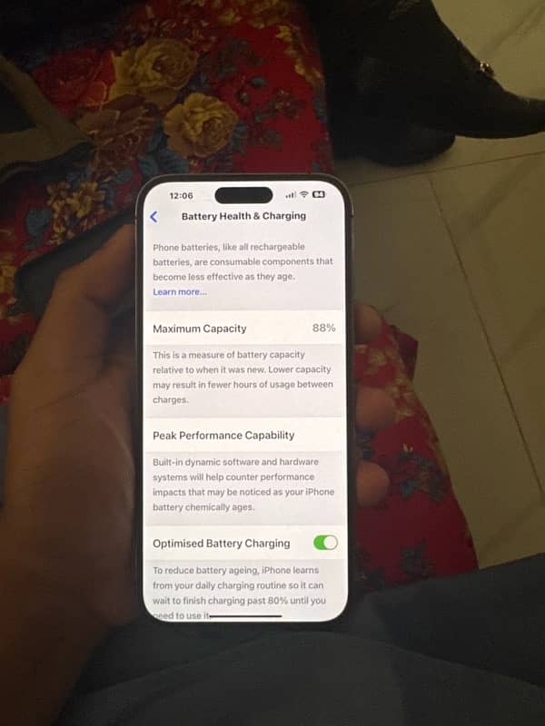 iphone 14 pro max 128gb 88 btry health all ok hn 4