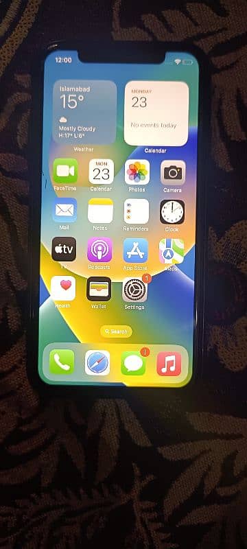 I phone x 64gb gb non PTA with 2 month sim time left. 9