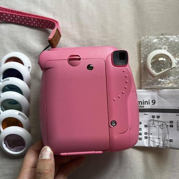 Instax mini 9 hot pink colour 1