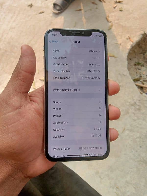 Iphone X 64GB Non Pta 7