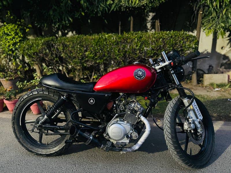 custom build Yamaha ybr 125 1