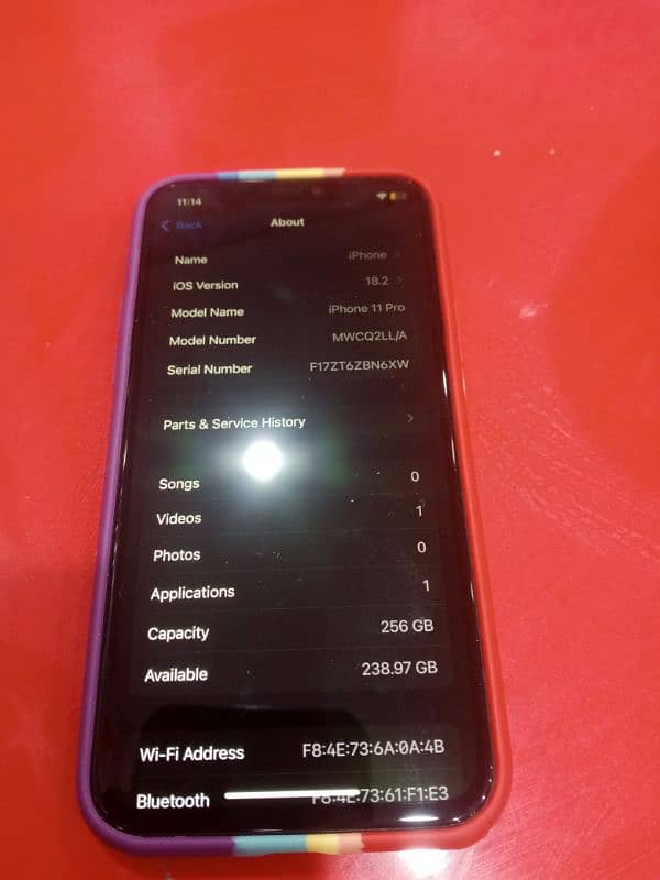 iphone 11pro non pta 256gb factory unlocked sale and exchng 5