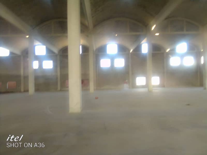 15,000 Square Feet Warehouse for Rent in Quaid Azam Industrial Estate 2