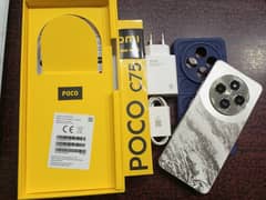 Poco c75 8gb 256gb just box open