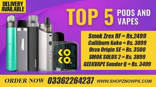 Oxva | Geek | Sounder | Koko | Vape | Pods | Modes | Disposable vapes