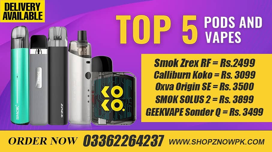 Oxva | Geek | Sounder | Koko | Vape | Pods | Modes | Disposable vapes 0