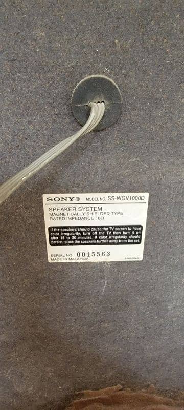 Sony subwoofer gn1000d 0