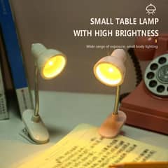 Rechargeable Small Table Lamp- Stylish LED Light.