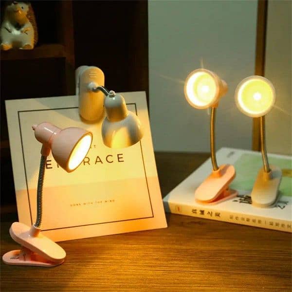 Rechargeable Small Table Lamp- Stylish LED Light. 2