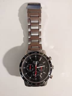 Pulsar by Seiko Chronograph 100M Stainless Steel Bracelet Watch Men