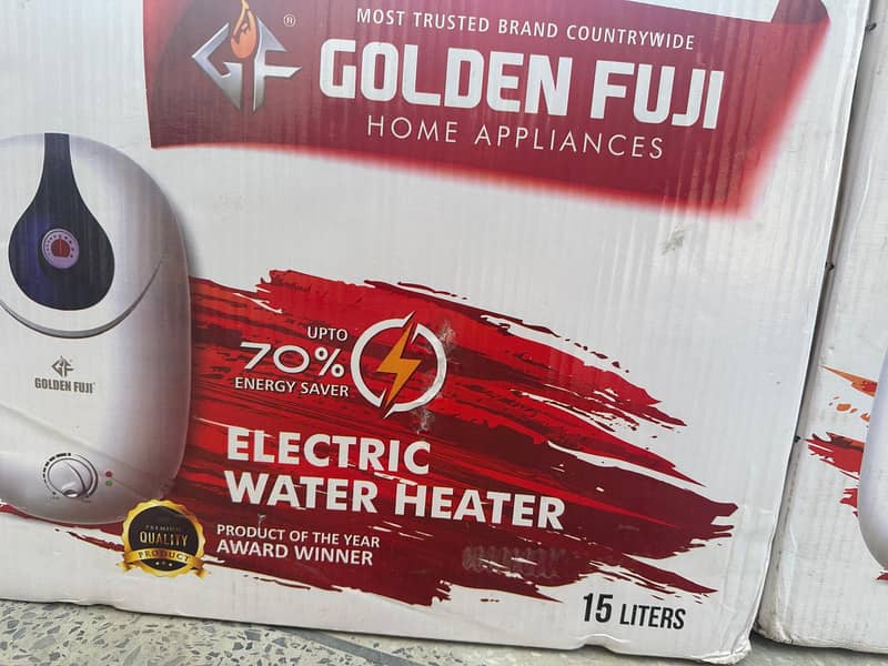 Golden Fuji-Geysers 15 Liters. 70% Energy saver 2