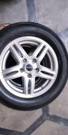 15 inch rims with tyres