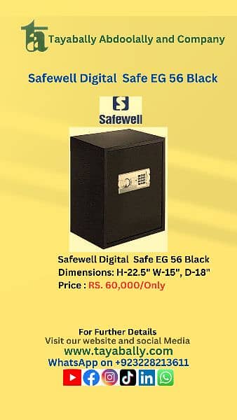 Safewell Digital Safe EG 56 0