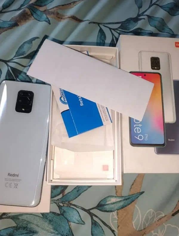 Redmi Note 9 Pro 6/128 with Box+Charger 1