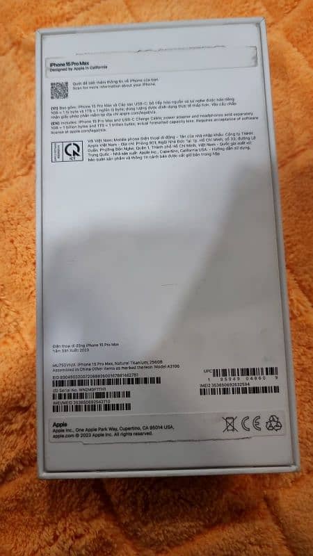 Iphone 15pro max Pta approved 10by10 5