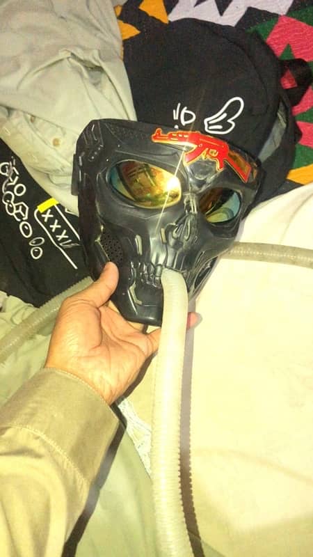 CD 70 back braket + fancy mask + Truck haroon 3