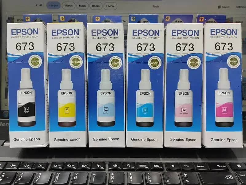 Original Ink For Epson / Canon / HP Printer (Cash On Delivery) 6