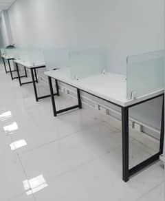 Workstaions Table Co workspace Table & Chairs ( 5400 Per Seat )