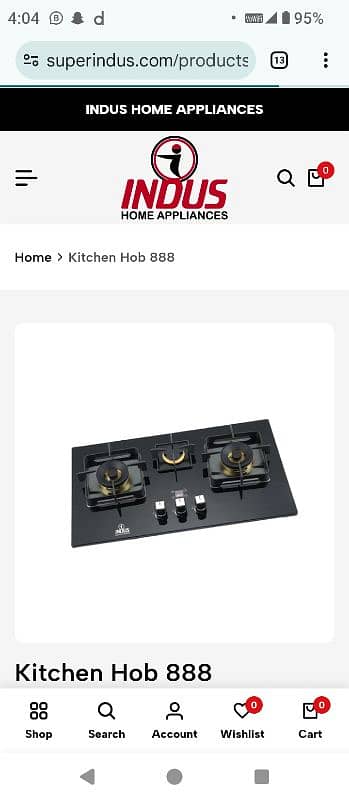 3 burner hob 3