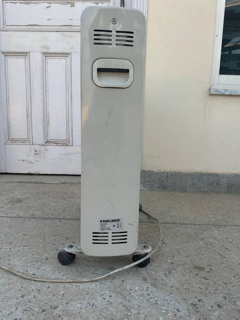 Black and Decker oil Heater, 5