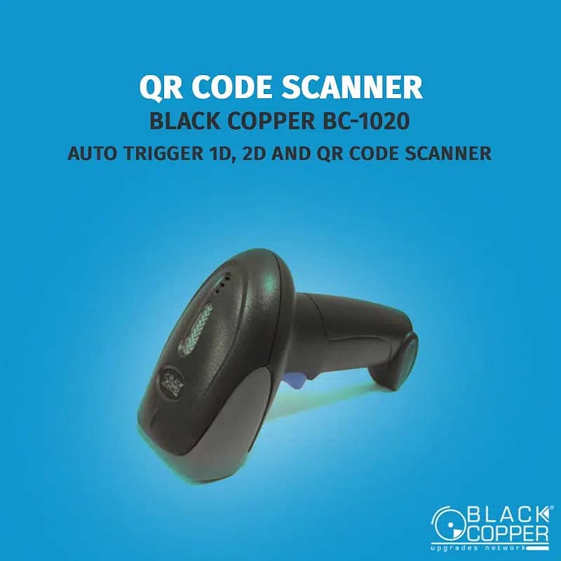 Brand New Barcode Scanner 1D ~ 2D ~ QR (Cash On Delivery) 3