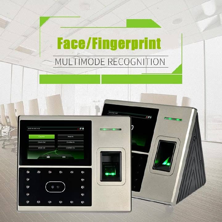 BIOMETRIC FINGERPRINT FACE TIME ATTENDANCE MACHINE ZK K50 K40 MB20/46 8