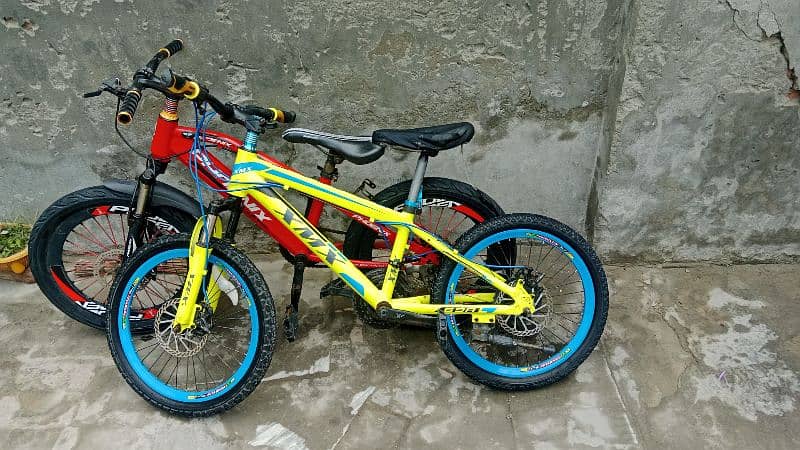 2 kids cycle 20 inch h size 0