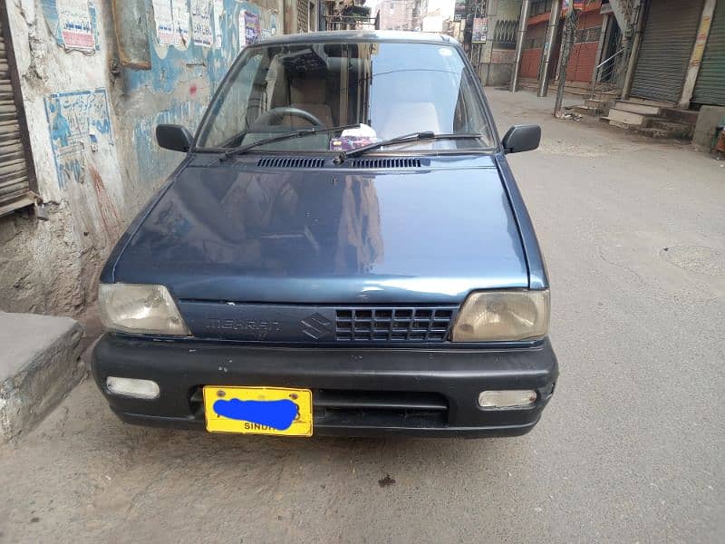 Suzuki Mehran VXR 2008 Sindh register 1