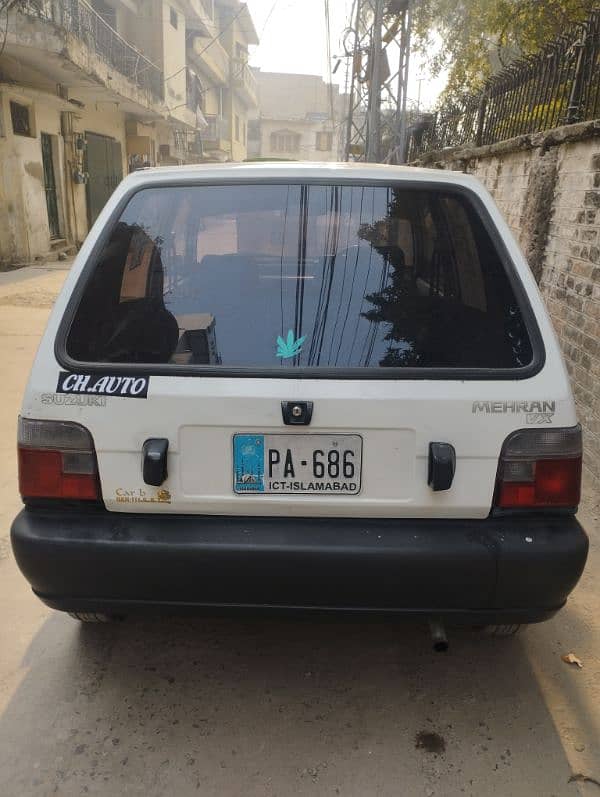 Suzuki Mehran VX 2009. . . BUMPER TO BUMPER ORIGINAL COLOUR 1